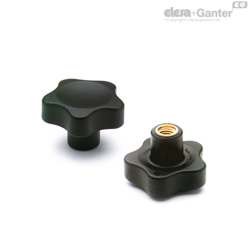 GLAY ズラーピン VC.692-B Solid lobe knobs Brass boss, threaded hole